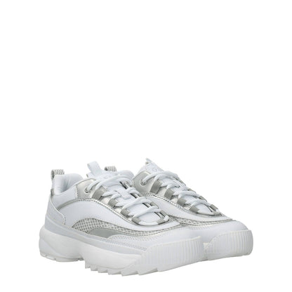 Guess White Polyethylene Chunky Sneakers