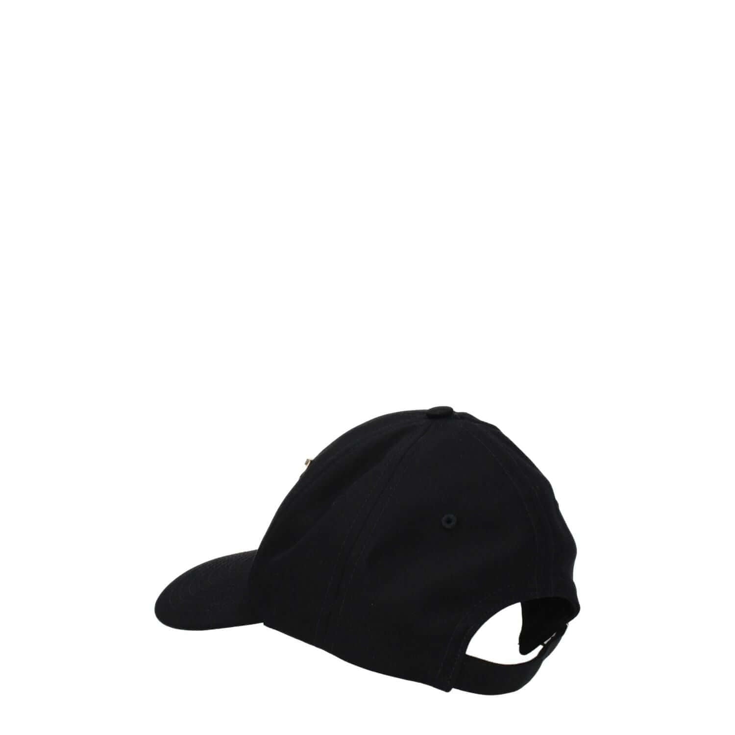 Burberry Black Cotton Cap (Baseball Hat)