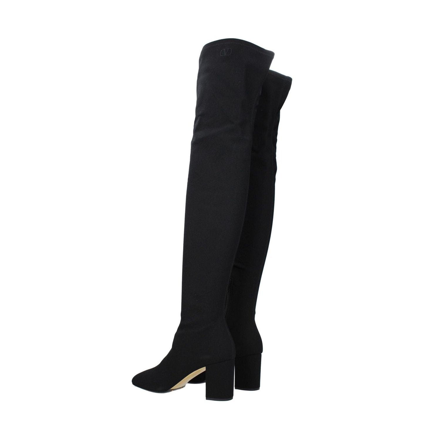 Valentino Garavani Black Fabric Over The Knee VA-8547461824777-EU39/US9