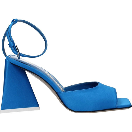 The Attico Blue Satin Stiletto Heels Sandals TH-8547462807817-EU36/US6