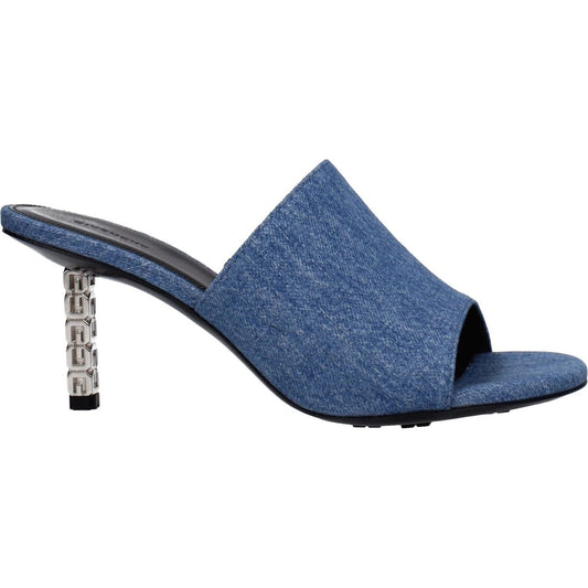 Givenchy Blue Fabric Platforms GI-8547465036041-EU36/US6