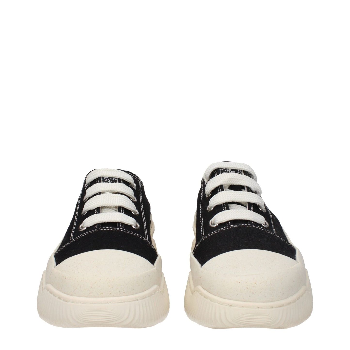 Stella McCartney Black Fabric Chunky Sneakers