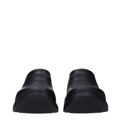 Givenchy Black Cotton Slippers
