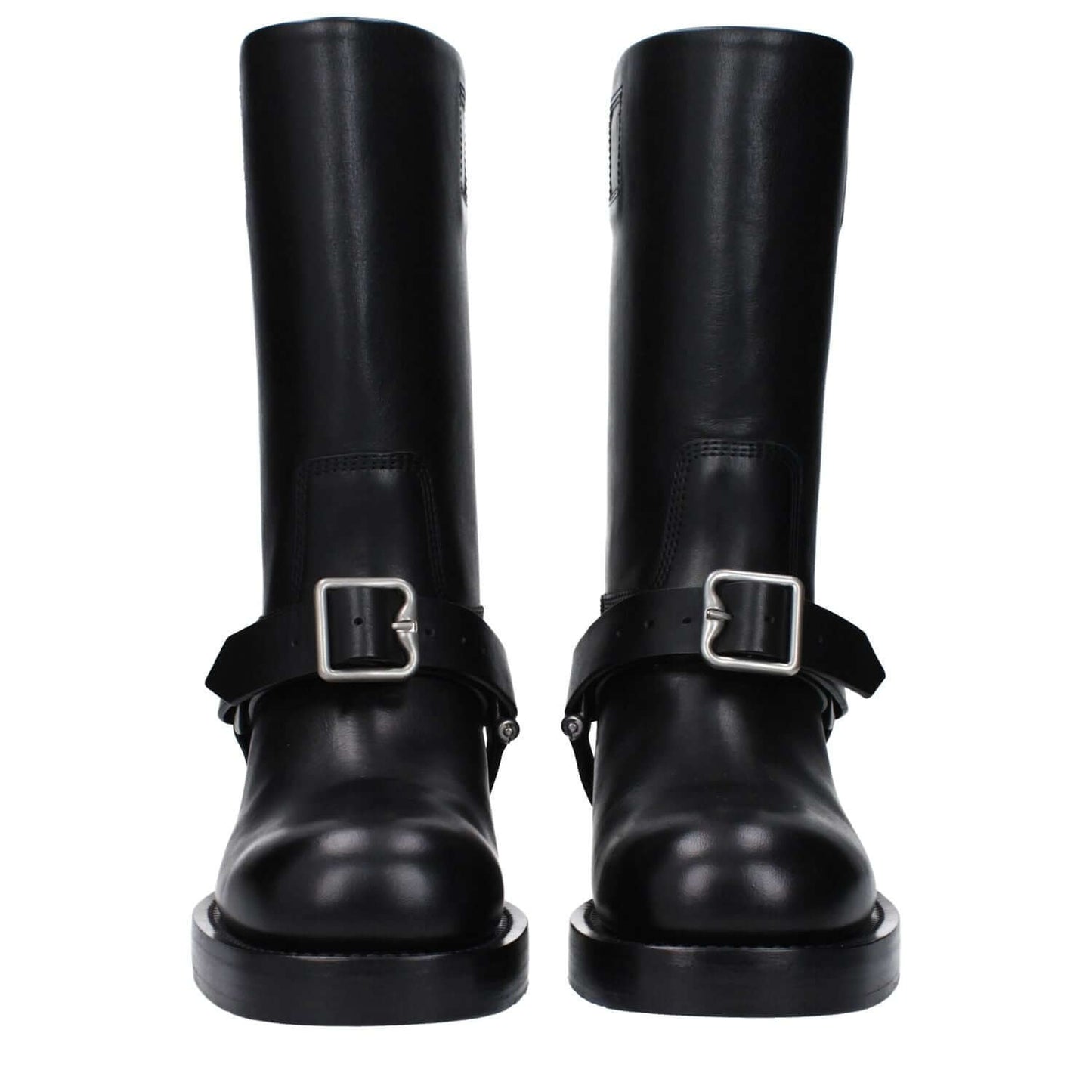 Burberry Black Leather Boots