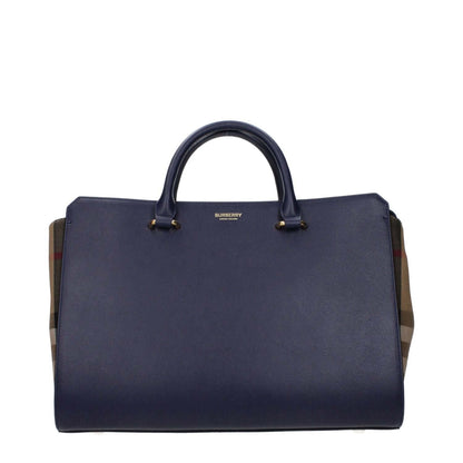 Burberry Blue Leather Handbag