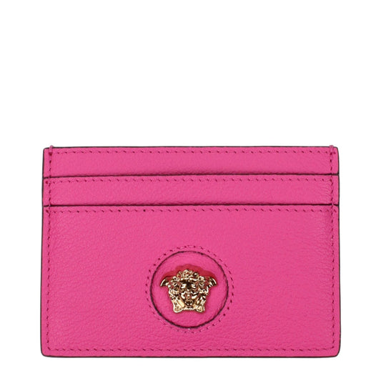 Versace Pink Leather Cardholders VE15194694942985BT