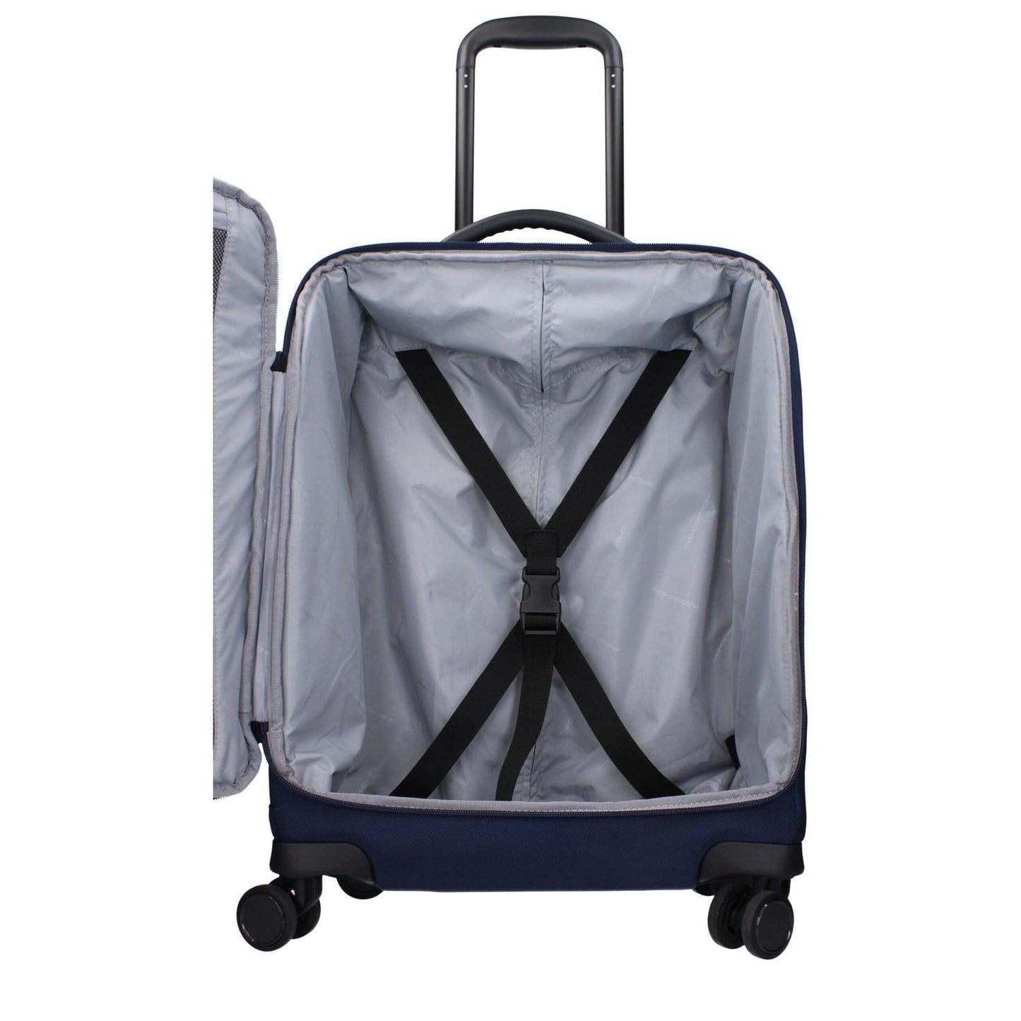 Piquadro Blue Fabric Luggage And Travel