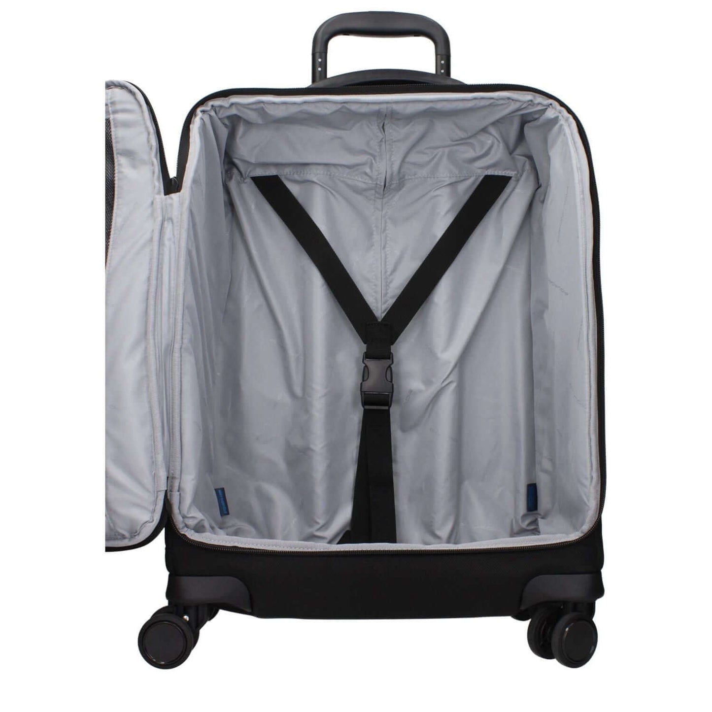 Piquadro Black Fabric Luggage And Travel