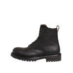 Dolce & Gabbana Dark Brown Leather Lace Up Mid Calf Boots Shoes