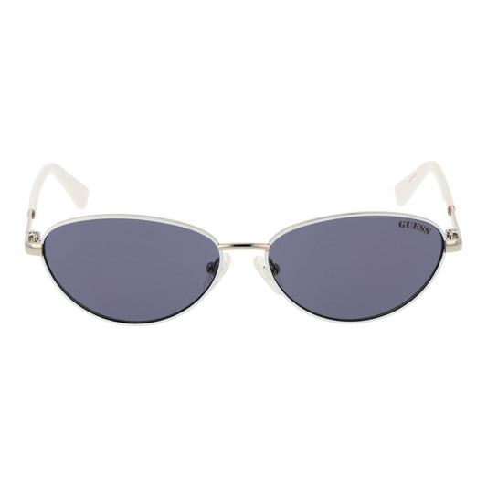 Guess White Unisex Sunglasses GU-1051969