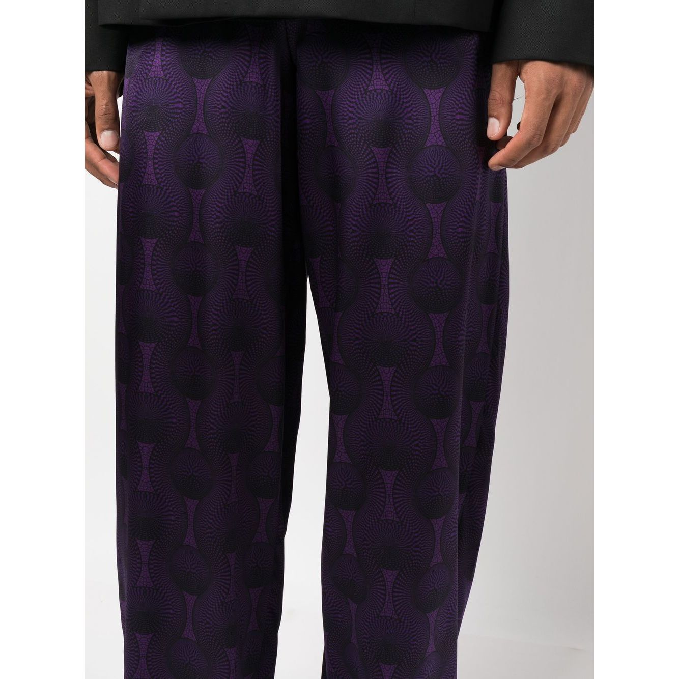 OZWALD BOATENG Trousers Purple