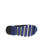 Dolce & Gabbana Blue Black Slip On Low Top Men Sneakers Shoes