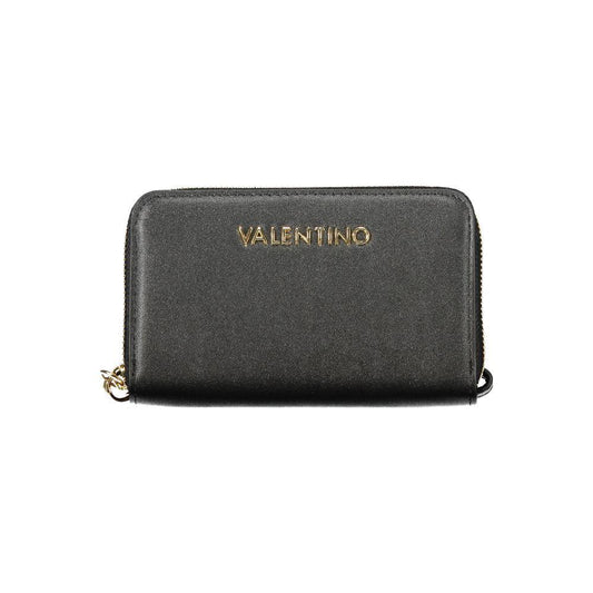Mario Valentino Black Polyethylene Women Wallet VA-39230