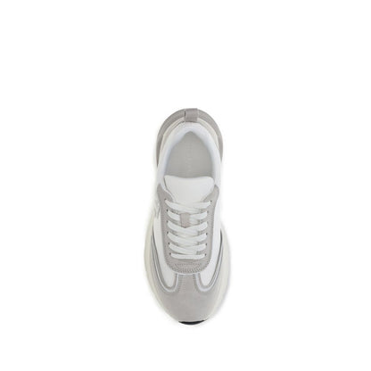 Tory Burch White Rubber Athletic Sneakers