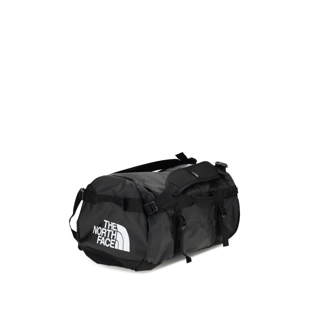 The North Face Black Nylon Luggage And Travel, Base Camp Duffel – S, durable and versatile travel bag made with waterproof materials.