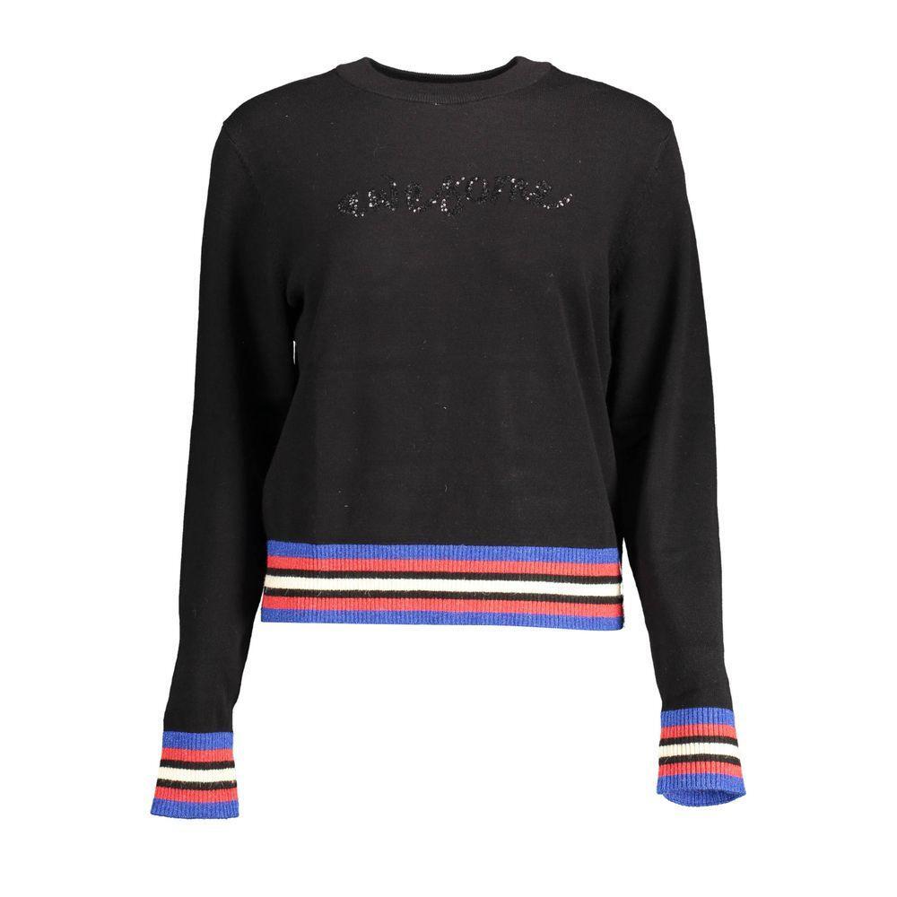 Desigual Black Polyester Sweater