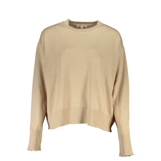 Patrizia Pepe Beige Fabric Sweater