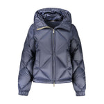 K-WAY Blue Polyester Jackets & Coat KW-34391-S