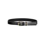 Tommy Hilfiger Black Leather Belt TO-37643-75 CM / 30 INCHES