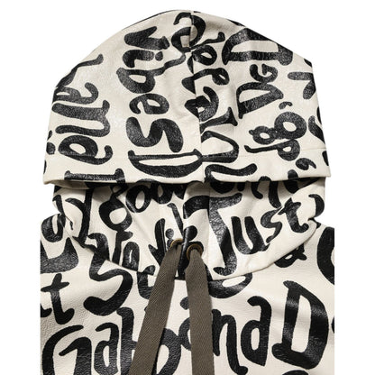 Dolce & Gabbana Multicolor Hooded DGMania Sweatshirt Sweater