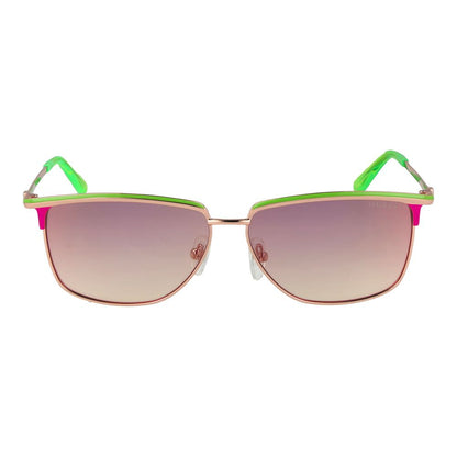 Guess Green Metal Sunglasses
