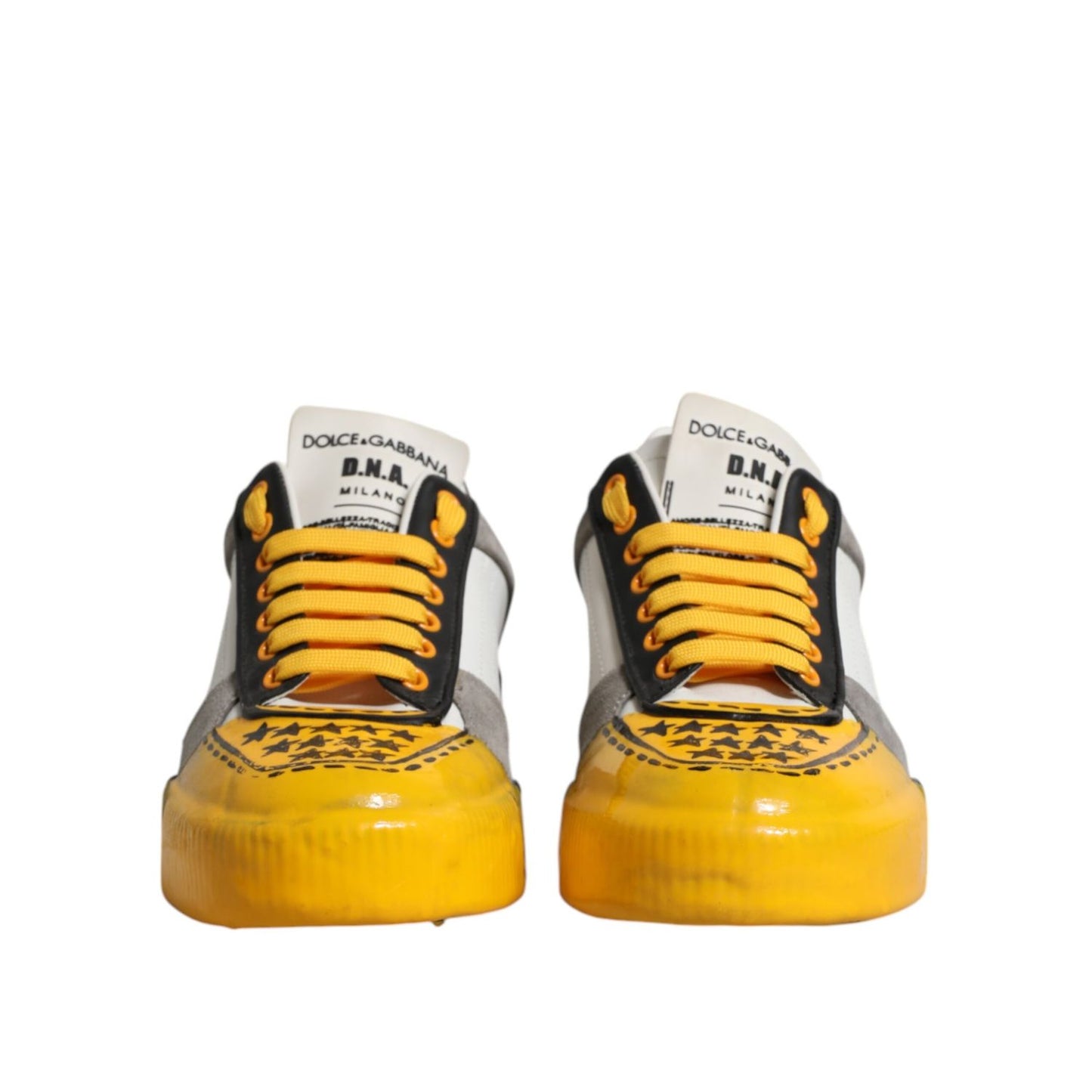 Dolce & Gabbana Multicolor MIAMI Low Top Sneakers Shoes