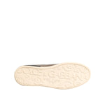 Dolce & Gabbana Gold White Leather Low Top Men Sneakers Shoes