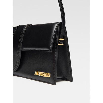 Jacquemus Black leather Le Bambino Long bag