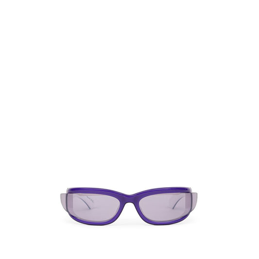 Bottega Veneta Purple Acetate Sunglass