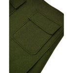 Gucci Green Wool Skirt GU-9788674-IT42|M