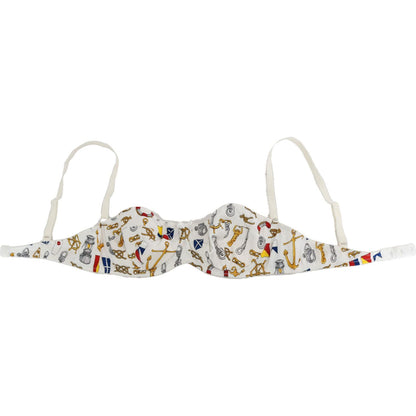 Dolce & Gabbana White Balconcino Sailor Print Underwear