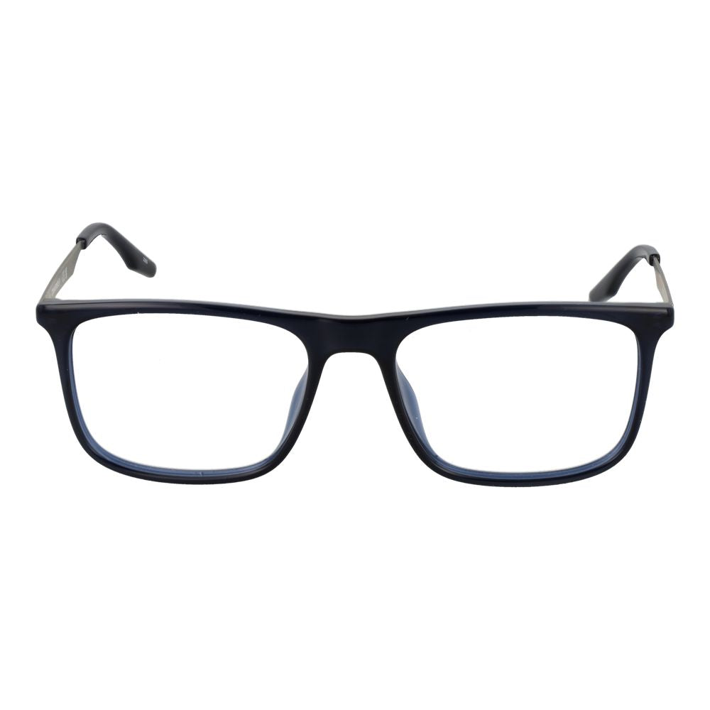 Converse Transparent Men Glasses Frame with metal, full-rim square style, demo lenses; transparent frame perfect for men, size 53-17-145.