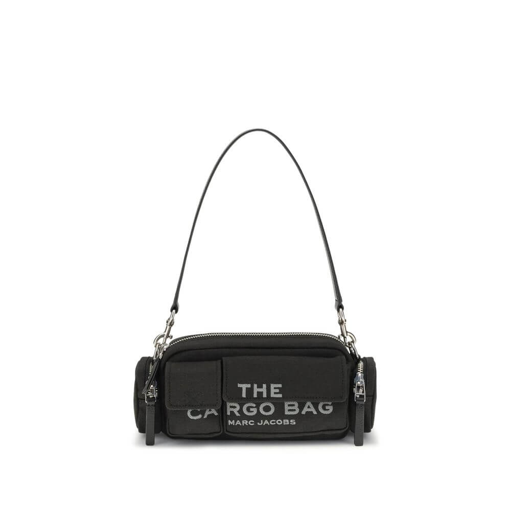 Marc Jacobs Black Canvas Shoulder Bag