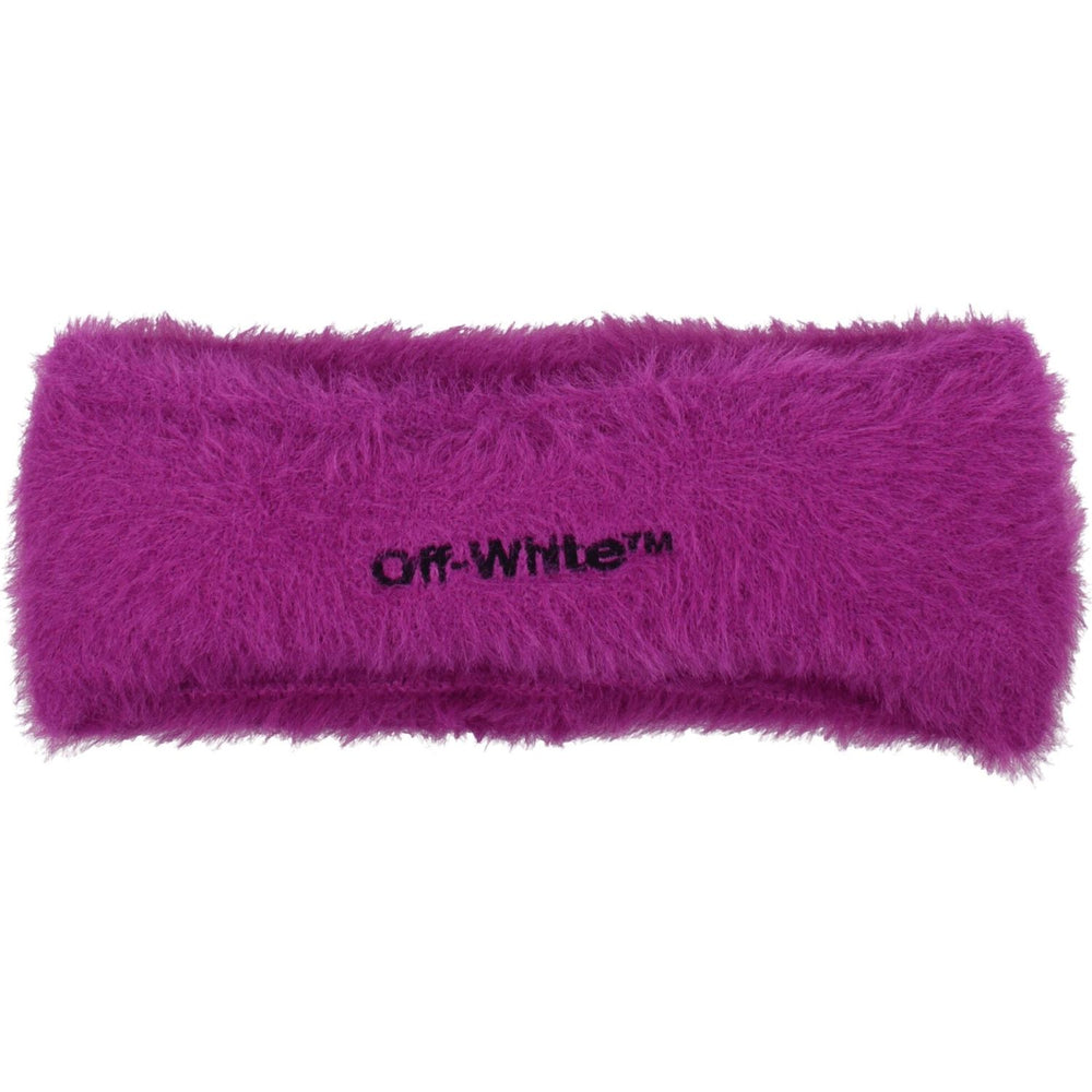 Off-White Purple Fabric Headbands OF8547264069897BT