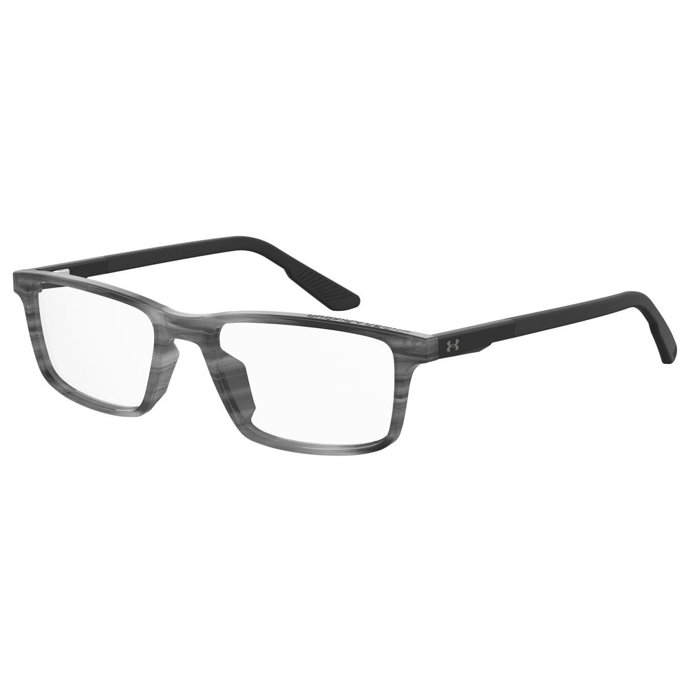 Under Armour Gray Acetate Frames - UA50092W8F218, 52/18/145mm, men's eyewear, stylish gray acetate glasses