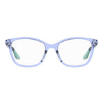 Under Armour Blue Acetate Frames, women's glasses UA5013MVUF217, 52/17/135 mm, stylish blue acetate design