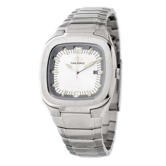 Time Force Silver Stainless Steel Watch TFTF2576J02MAC