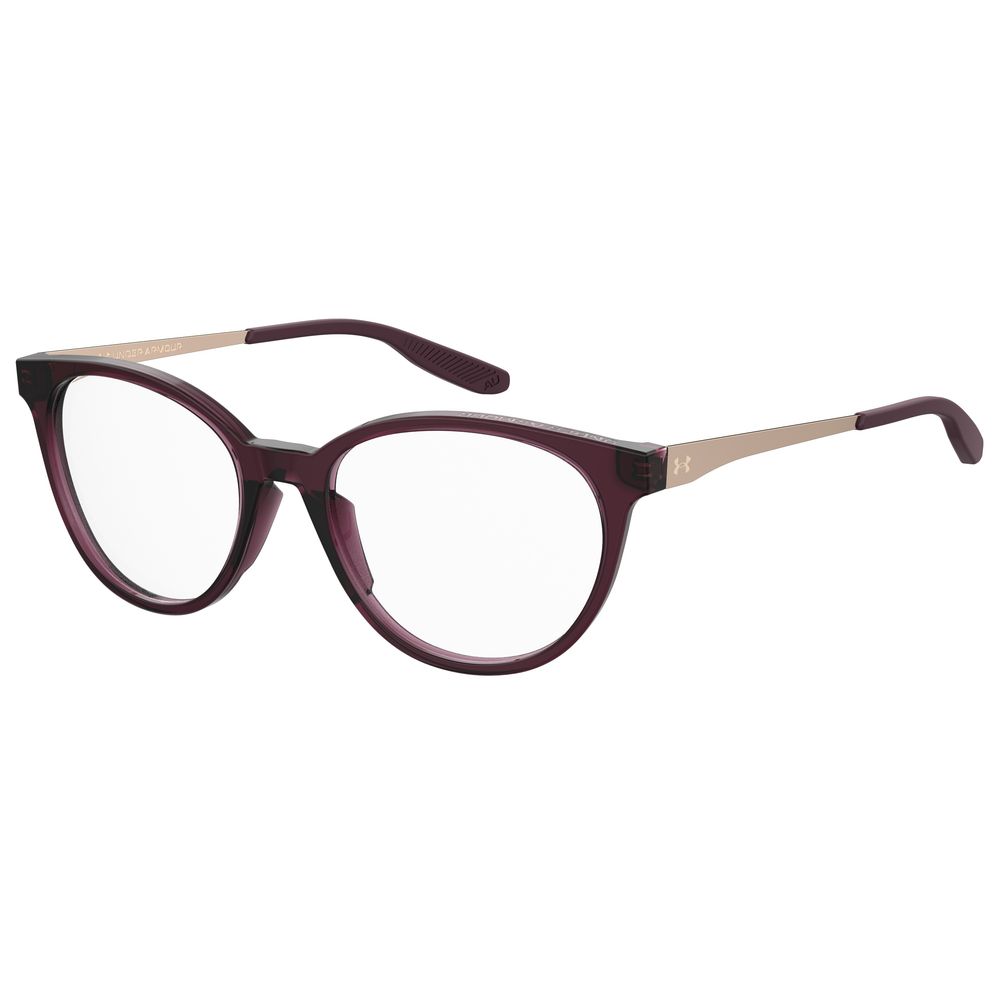 Under Armour Transparent Acetate Frames for women UA50286XQF417, transparent color, size 54/17/140 mm with acetate material.