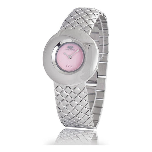 Time Force Silver Stainless Steel Watch TFTF2650L04M1AC
