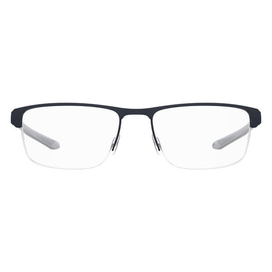 Under Armour Blue Metal Frames glasses for men, model UA5037G4NZF51, featuring blue metal design. Measures 55/18/135 mm.