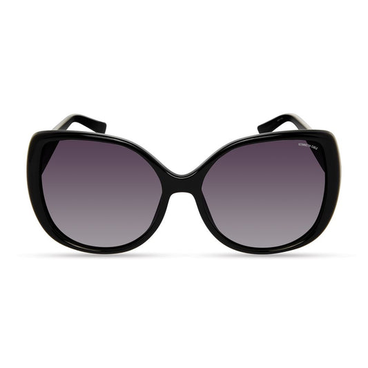 Kenneth Cole Black Resin Sunglasses KCKC29675601BAC