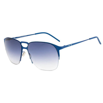 Italia Independent Blue Metal Sunglasses