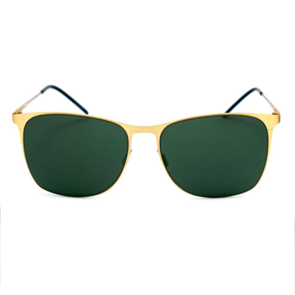 Italia Independent Gold Metal Sunglasses
