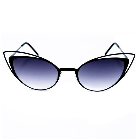 Italia Independent Black Metal Sunglasses