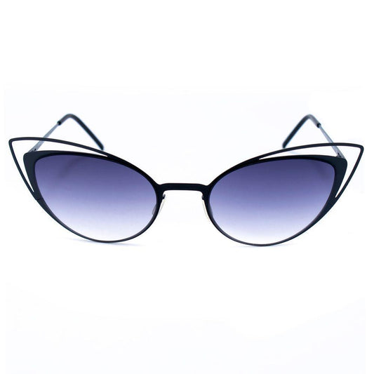 Italia Independent Black Metal Sunglasses