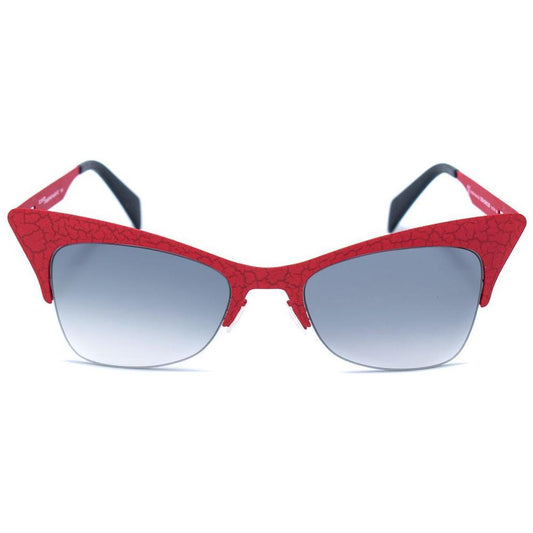 Italia Independent Red Metal Sunglasses