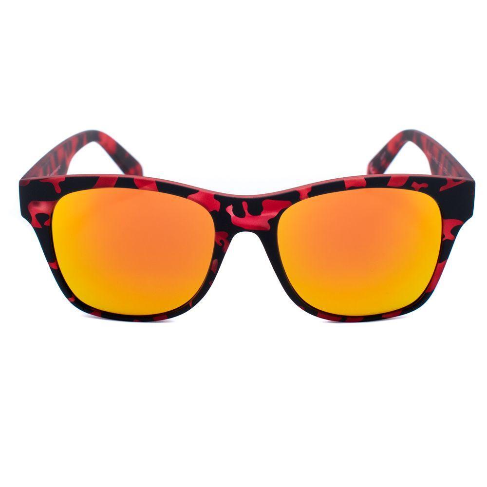 Italia Independent Red Acetate Sunglasses
