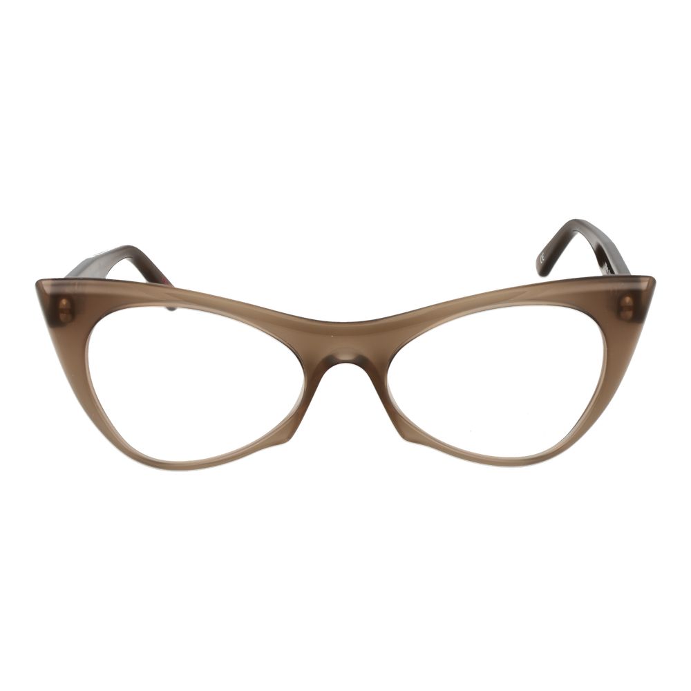 Andy Wolf Gray Unisex Glasses Frame, acetate cat eye, full-rim, lens width 53mm, grey color with branded case included.