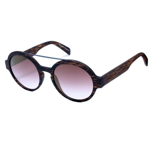 Italia Independent Brown Acetate Sunglasses