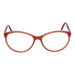 Andy Wolf Pink Unisex Glasses Frame in rose acetate, full-rim with oval style, including branded case, lenses width 54 size 54-14-140.